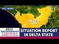 #Decision2023: TVC News Correspondent Gives Situation Report From Delta State