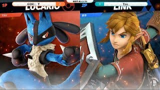 【スマブラSP】第24回 闘龍門 極 Toryumon Kiwami #24- Tsu(Lucario) vs Geki|T(Link) - WQF