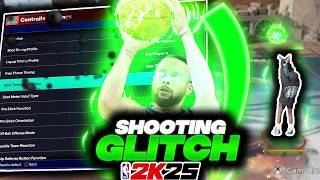 NBA 2K25 HOW TO SHOOT BETTER IN 4 MINS!! INSTANT GREEN GLITCH!?!