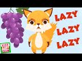 The Lazy Fox Story - Funny Cartoon Videos - Kids Baby Club
