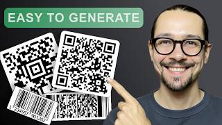 EASY Method to Create Any BARCODE in Excel & Google Spreadsheets