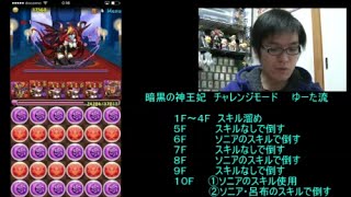 【パズドラ】　神王妃の不夜城　　チャレンジモード