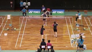 本田／野村（北翔大学） vs 牟田／朝岡（龍谷大学）