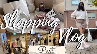 Shopping in Korea Vlog| Clothes & Skincare Haul|