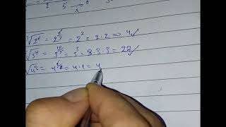 Simplifying Radicals ساده سازی جذر ها🥰🥰🥰