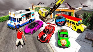 Collecting SECRET HALLOWEEN CARS in GTA 5!