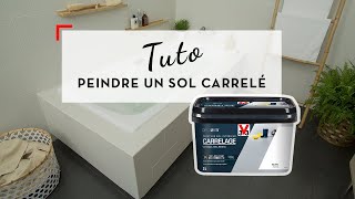 TUTO V33 - Comment peindre mon sol carrelé avec la peinture de rénovation DécoLAB ?