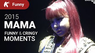 Kpop MAMA 2015 - Funny Moments