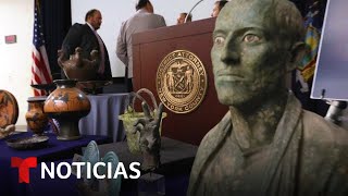 Nueva York devuelve 58 antigüedades a Italia