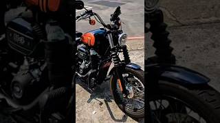 哈雷Harley-Davidson Softail Street Bob ABS 搭配 德國Furchtlos富合樂斯復古馬鞍包