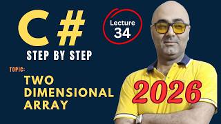 C# Two dimensional array – Beginner Friendly Tutorial – Csharp programming 2026