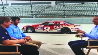 Bill and Chase Elliott at Darlington