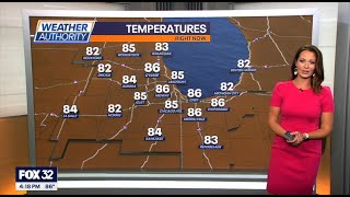Several 90 degree days ahead for Chicagoland, and it's coming along with high humidity too.