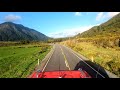 Greymouth to Otira  MAN truck POV cam in 4K