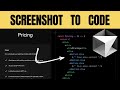 Convert Screenshot to Code in Minutes (With Cursor AI)