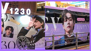 Happy BTS V Birthday in Seoul 2022 | Taehyung | Everything You Want To See! | 4K HDR