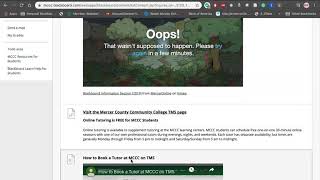 How to Use Blackboard | Mercer County Community College