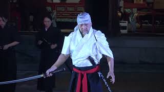 剱伎衆かむゐ会津公演第二弾『大義～Code of the SAMURAI』 Samurai artist Kamui performance “Code of the SAMURAI”