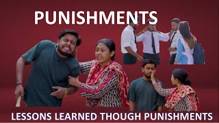 Punishments | EAR PULLING | SLAPING | BEATING | SITUPS