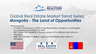 Global Real Estate Market Trend Series #1: Mongolia - The Land of Opportunities.