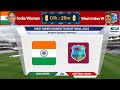 🔴 live india women vs west indies women live – 2nd odi ind w vs wi w live ind women vs wi women