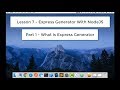 How to Set Up Express Generator with Node.js