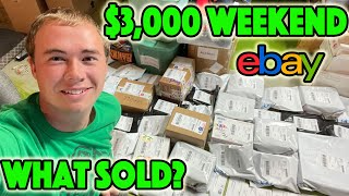 I Made $3K in 2 Days Reselling on eBay, Facebook Marketplace, \u0026 Mercari | What Sold?