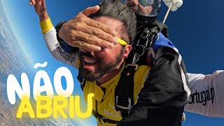 FUI SALTAR DE PARAQUEDAS 5000 METROS (@SKYDIVE PORTUGAL ÉVORA)