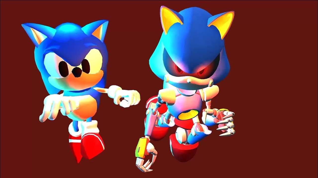 Sonic Vs Metal Sonic Youtube