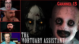 The Mortuary Assistant Twitch Trailer - Streamers Getting Jumpscared.