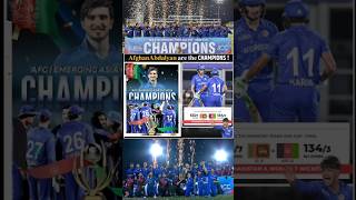 AFGHANISTAN A WON THE EMERGING ASIA CUP 2024.#AFGAVSLA #AfghanAbdalyan #Sediqul#DarwishRasooli #