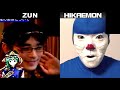 zun リメイク vsヒカエモン ボイパ対決bad apple