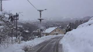 Neve a Torriglia (GE) 2/1/2021