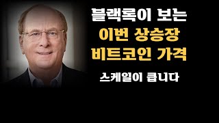 블랙록이 보는 이번 비트코인 상승장 가격. 스케일이 큽니다!