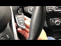 bmw x1 start car and turn off how to