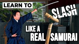 Slashing with a REAL Samurai Sword - Katana Experience At Katanaba
