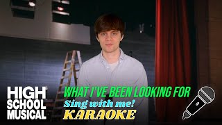 What I've Been Looking For (Ryan's part only - Karaoke) from High School Musical