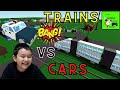 Johny Shows Trains Vs Cars Ultimate Roblox Train Crash Simulator