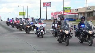 WATCH FULL: Procession to funeral home honors Oklahoma trooper killed in crash