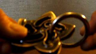 Hanayama HELIX solution taking it apart