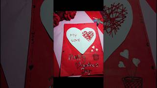 DIY valentine's day gift idea💌#viral#shortfeed#shortsviral#diy #youtubeshorts#craft #lover#handmade