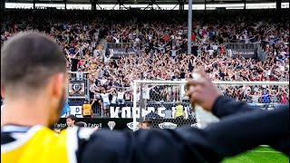 Angers - Bordeaux (4-1) : le clapping entre les joueurs et les supporters angevins