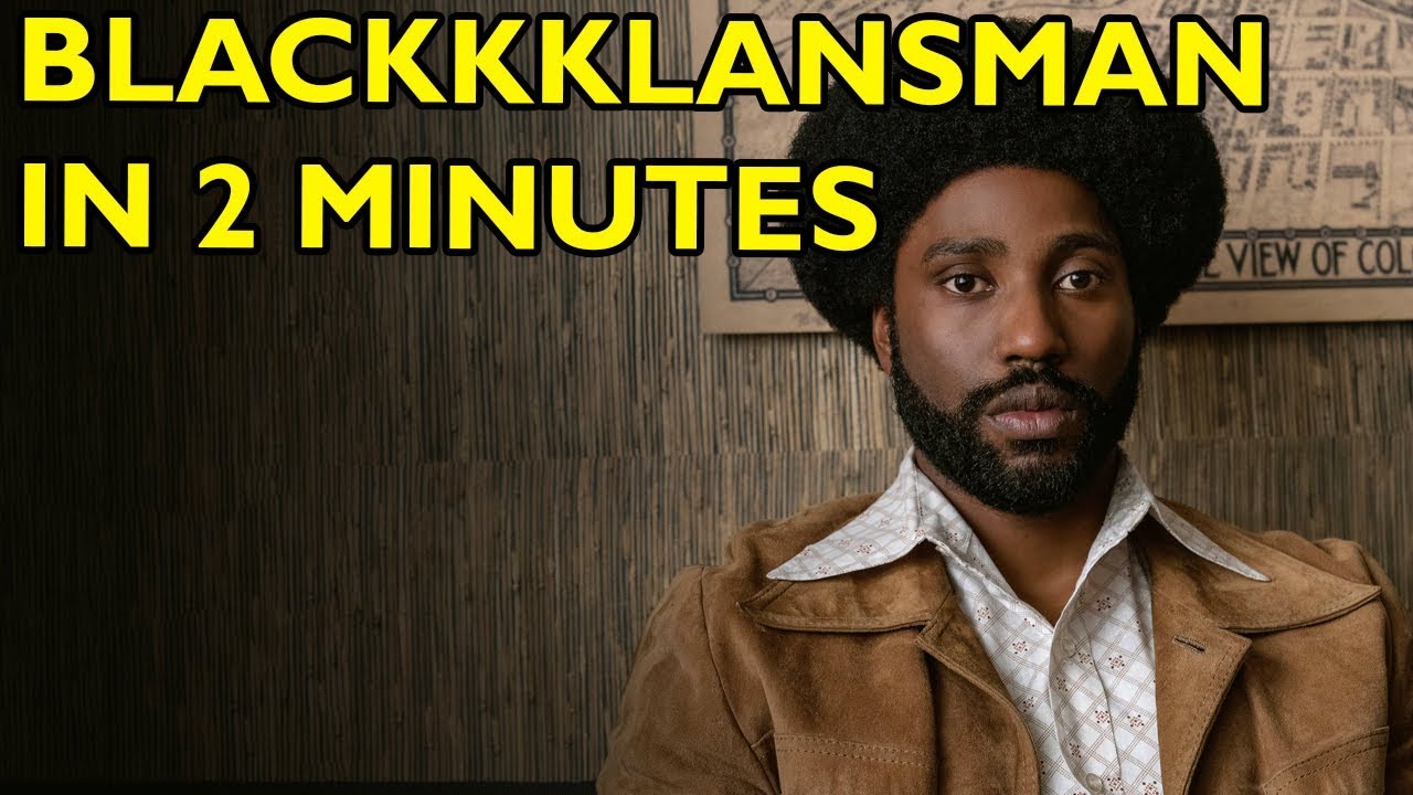 Movie Spoiler Alerts - BlacKkKlansman (2018) Video Summary - YouTube