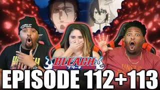 Aizen Is ahead if all these reapersz😱😱😱Bleach Episode 112 & 113  Reaction