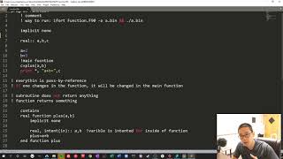 Fortran function