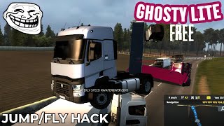 (FREE) TruckersMP Jump/Fly Hack Trolling ! | Ghosty jump hack + Noclip