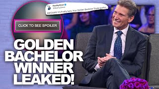 Golden Bachelor WINNER REVEALED - See Spoiler For Who Gerry Chooses!