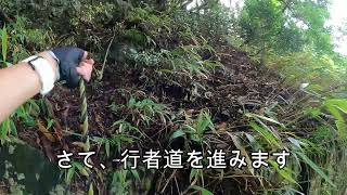 後山 道仙寺奥の院 行者道