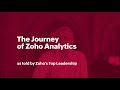 The Journey of Zoho Analytics