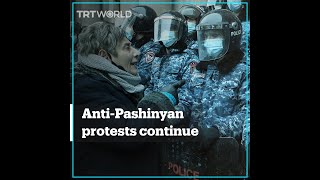 Anti-Pashinyan protests continue in Armenia